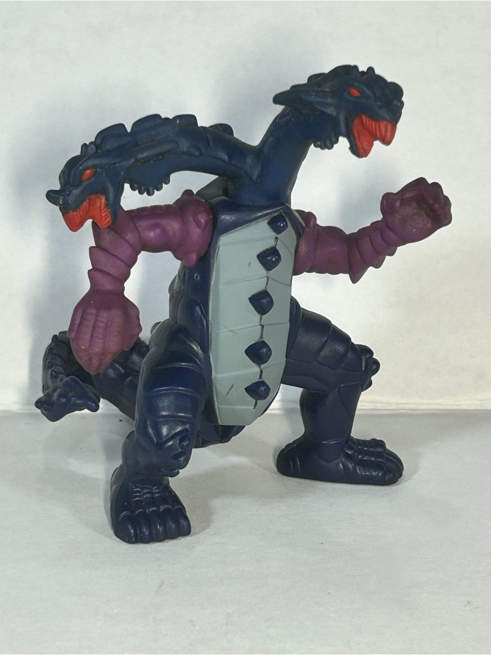 Purple & Navy Reptile Action Figure for Pet Enrichment